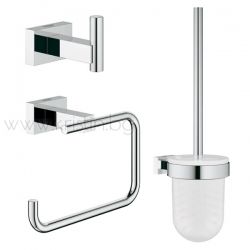 Комплект аксесоари за баня Grohe Essentials Cube 3 в 1