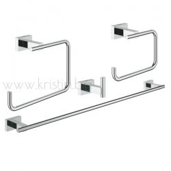 Комплект аксесоари за баня Grohe Essentials Cube 4 в 1