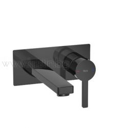 Смесител за мивка Roca Naia Titanium black