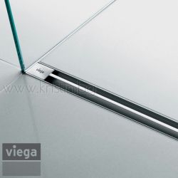 Линеен  сифон Viega Advantix Vario 30-120 см- шина хром, хром мат, черен мат