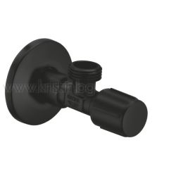 Ъглов спирателен кран Grohe 1/2 х 1/2, черен мат