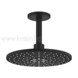 Душ пита с рамо за таван Grohe Rainshower Smartactive 310, в цвят Phantom Black