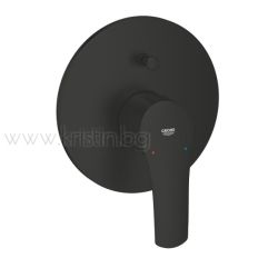Grohe Eurosmart  Matte Black, смесител за вграждане с превключвател