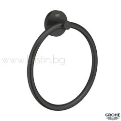 Ринг за кърпи Grohe Essentials, матово черно