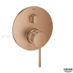 Grohe Essence трипътен смесител за вграждане, в цвят Brushed Warm Sunset