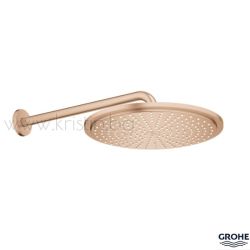 Душ пита с рамо за стена Grohe Rainshower Cosmopolitan 310, в цвят Brushed Warm Sunset