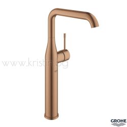 Висок смесител за мивка Grohe Essence Brushed Warm Sunset, XL размер