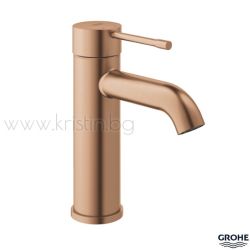 Смесител за мивка Grohe Essence Brushed Warm Sunset, S размер, без изпразнител