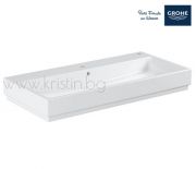 Grohe Cube Ceramic 100 см- мивка за монтаж върху плот