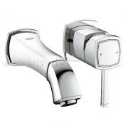 Смесител за вграждане за мивка Grohe Grandera, двудупков