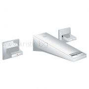 Grohe Allure Brilliant тридупков смесител за вграждане за мивка с чучур 161 мм