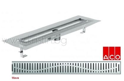 Линеен сифон  ACO Wave,  ShowerDrain E+