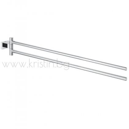 Двоен хавлийник за кърпи Grohe Essentials Cube