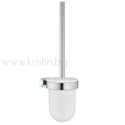 Четка за тоалетна чиния Grohe Essentials Cube, комплект с държач