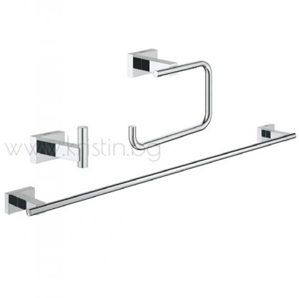 Комплект аксесоари за баня Grohe Essentials Cube 3 в 1