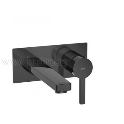 Смесител за мивка Roca Naia Titanium black
