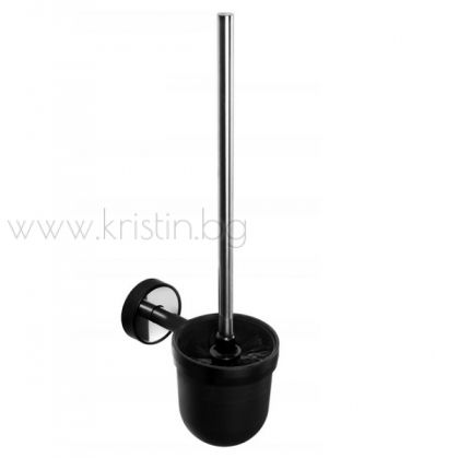 Четка за тоалетна чиния Optimo black 6701