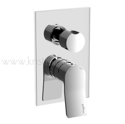 Смесител за вграждане за душ Tilt Paffoni, с трипътен превключвател