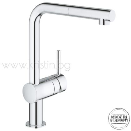 Смесител за кухня Grohe Minta с изтеглящ се чучур