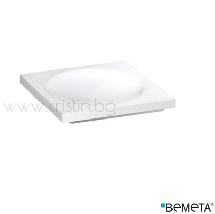 Сапунерка Bemeta Gamma, свободностояща, бял цвят
