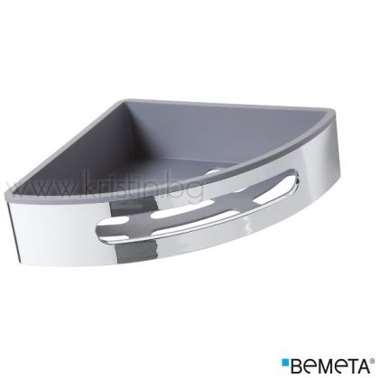 Ъглова етажерка с пластамасова решетъчна тава , Bemeta Cytro