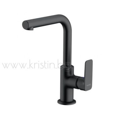 Смесител за мивка  Kludi Pure&Style 220, черен мат