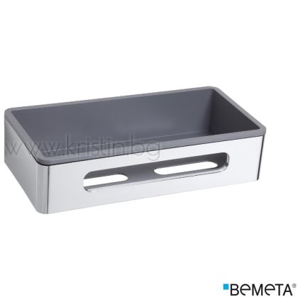 Етажерка за душ от неръждаема стомана и пластмаса , Bemeta Cytro