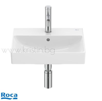 Мивка за баня 45 см Roca ONA Fineceramic Compact, за стенен монтаж или за върху мебел