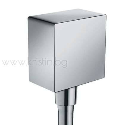 Квадратно стенно коляно Hansgrohe Fixfit Square 