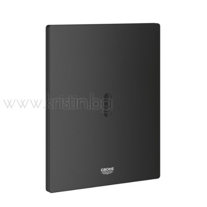 Безконтактен бутон Grohe Tectron Bau E Phantom Black, черен мат