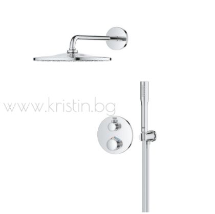 Grohtherm и RainShower Mono 310 , комплект термостат за вграждане