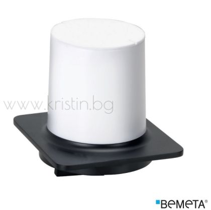 Дозатор за течен сапун, Bemeta Organic Black, стенен монтаж