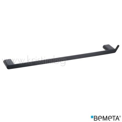 Хавлийник 555 мм Bemeta Organic Black, стенен монтаж