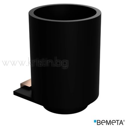 Чаша за четки с държач Bemeta Galla, стенен монтаж