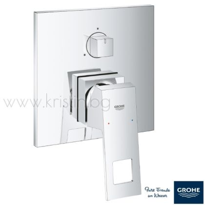 Душ за вграждане Grohe Eurocube, с три извода 