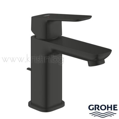 Смесител за мивка Grohe Cubeo черен мат , S размер