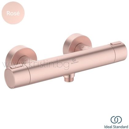 Термостатен смесител за душ Ceratherm ALU +, в цвят Rose