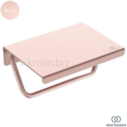 Поставка за тоалетна хартия ALU +, в цвят Rose