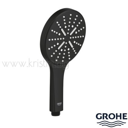 Ръчен душ Grohe SmartActive 130 Phantom black