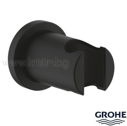 Grohe RainShower Phantom Black, държач за ръчен душ