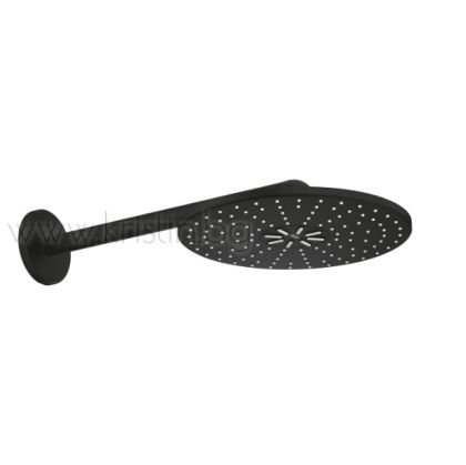 Душ пита с рамо за стена Grohe Rainshower Smartactive 310, в цвят Phantom Black