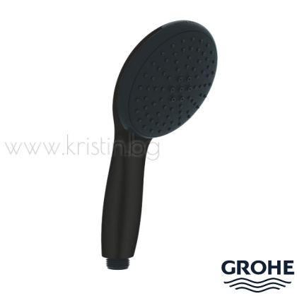 Ръчен душ Grohe Tempesta 110 Matte Black, с две струи