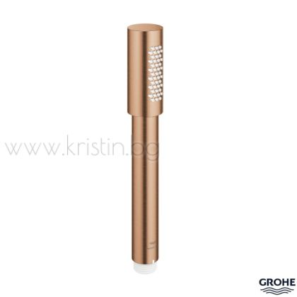 Ръчен душ Grohe Aqua Stick, Brushed Warm Sunset, с една струя