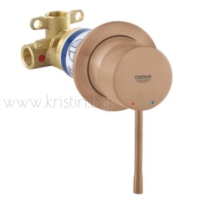 Grohe Essence Brushed Warm Sunset, смесител за вграждане за душ 