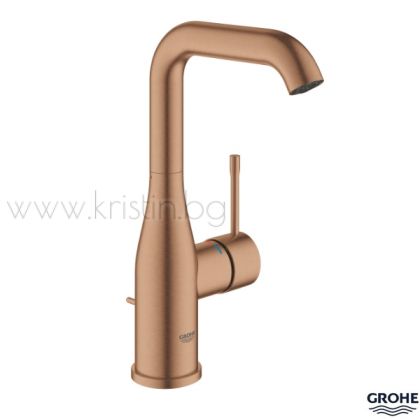 Смесител за мивка Grohe Essence Brushed Warm Sunset, L размер