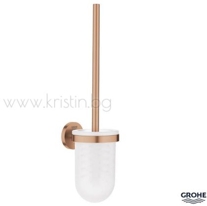 Четка за тоалетна чиния Grohe Essentials, Brushed Warm Sunset