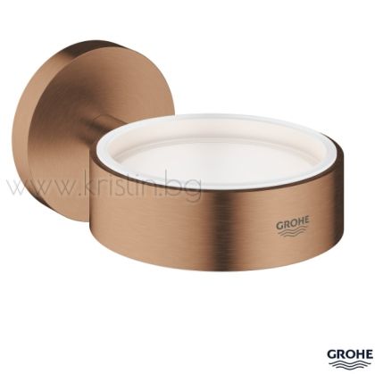 Държач за чаша или дозатор Grohe Essentials Brushed Warm Sunset