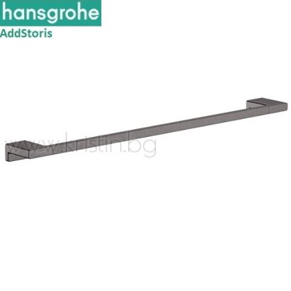 Хавлийник 648 мм Hansgrohe Addstoris, матиран черен хром