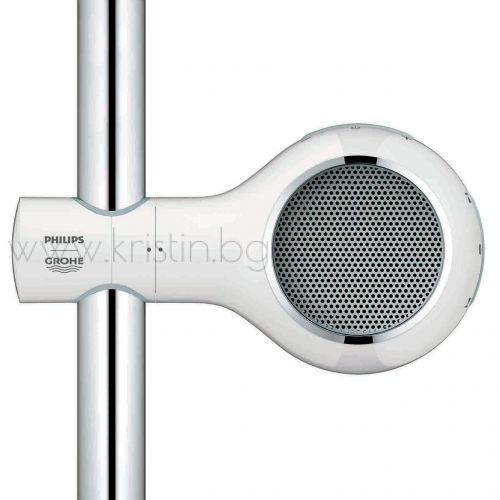 Grohe Aquatunes- безжична тонколонка за душ