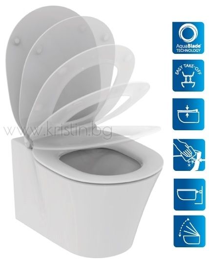 Конзолна тоалетна чиния Connect Air Ideal Standard